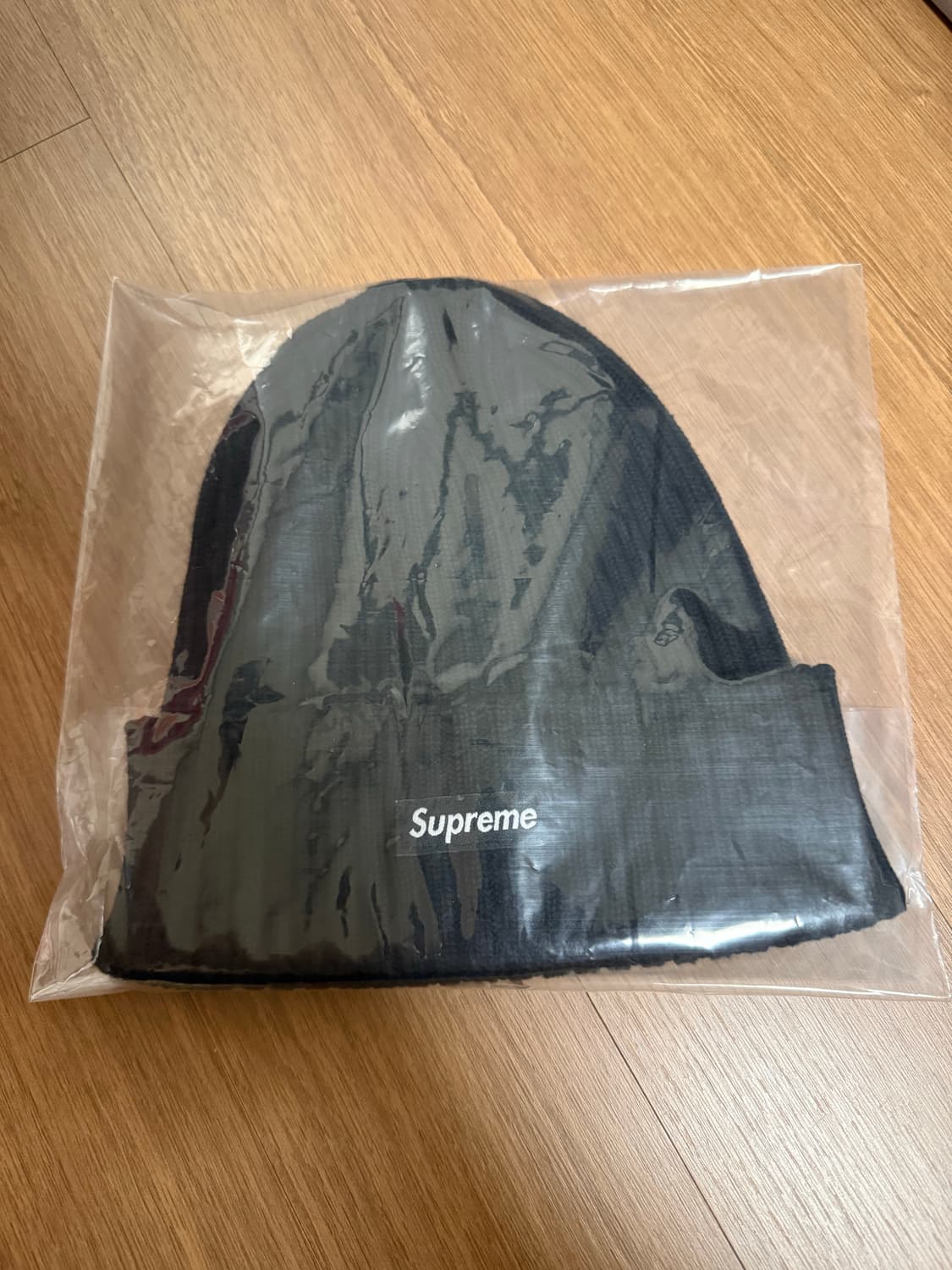 [25ss/검정] 슈프림 오버라이드 비니 새제품 판매 상품이미지1