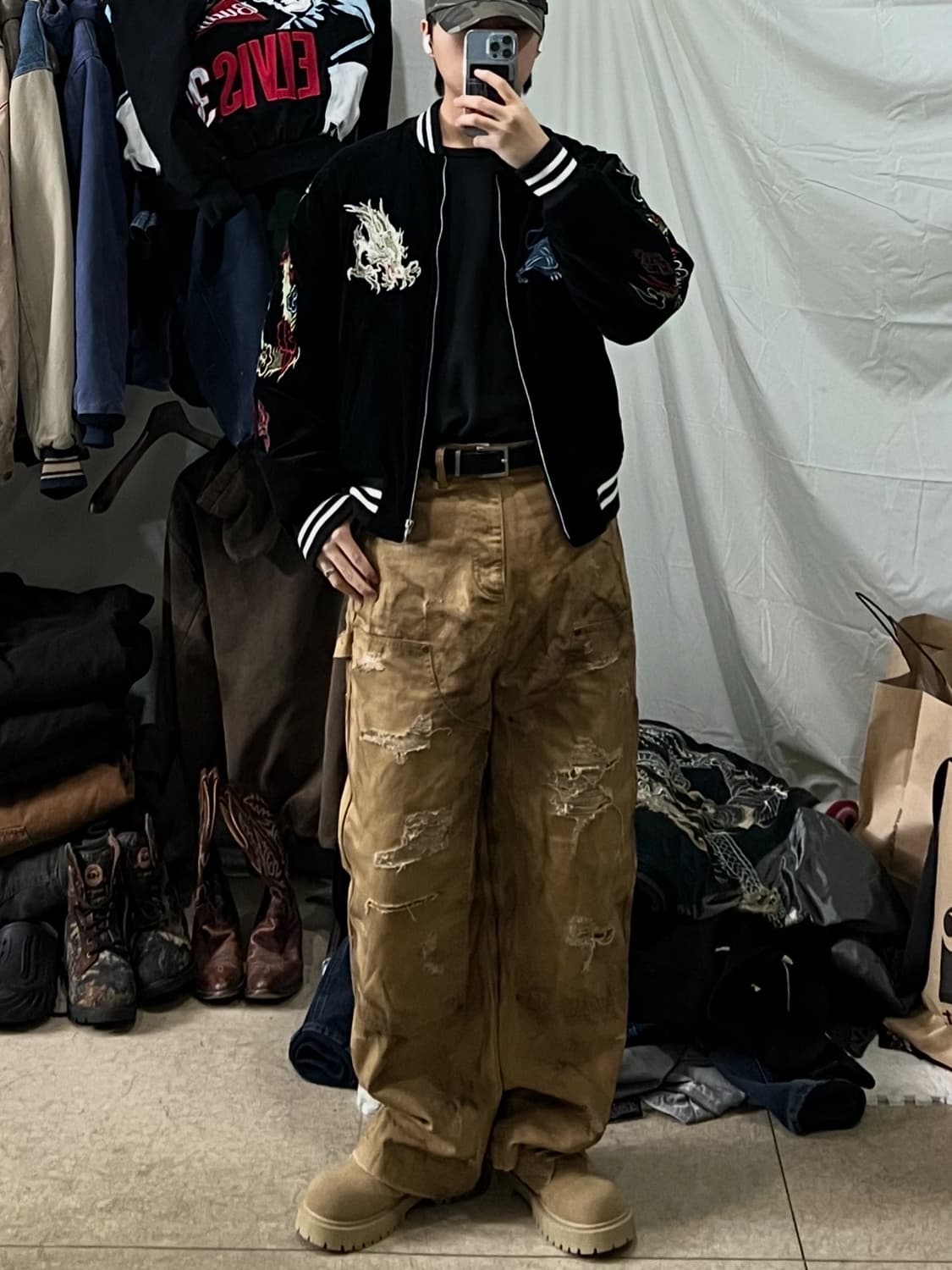 호시히메 벨뱃 스카쟌 자켓 상품이미지4