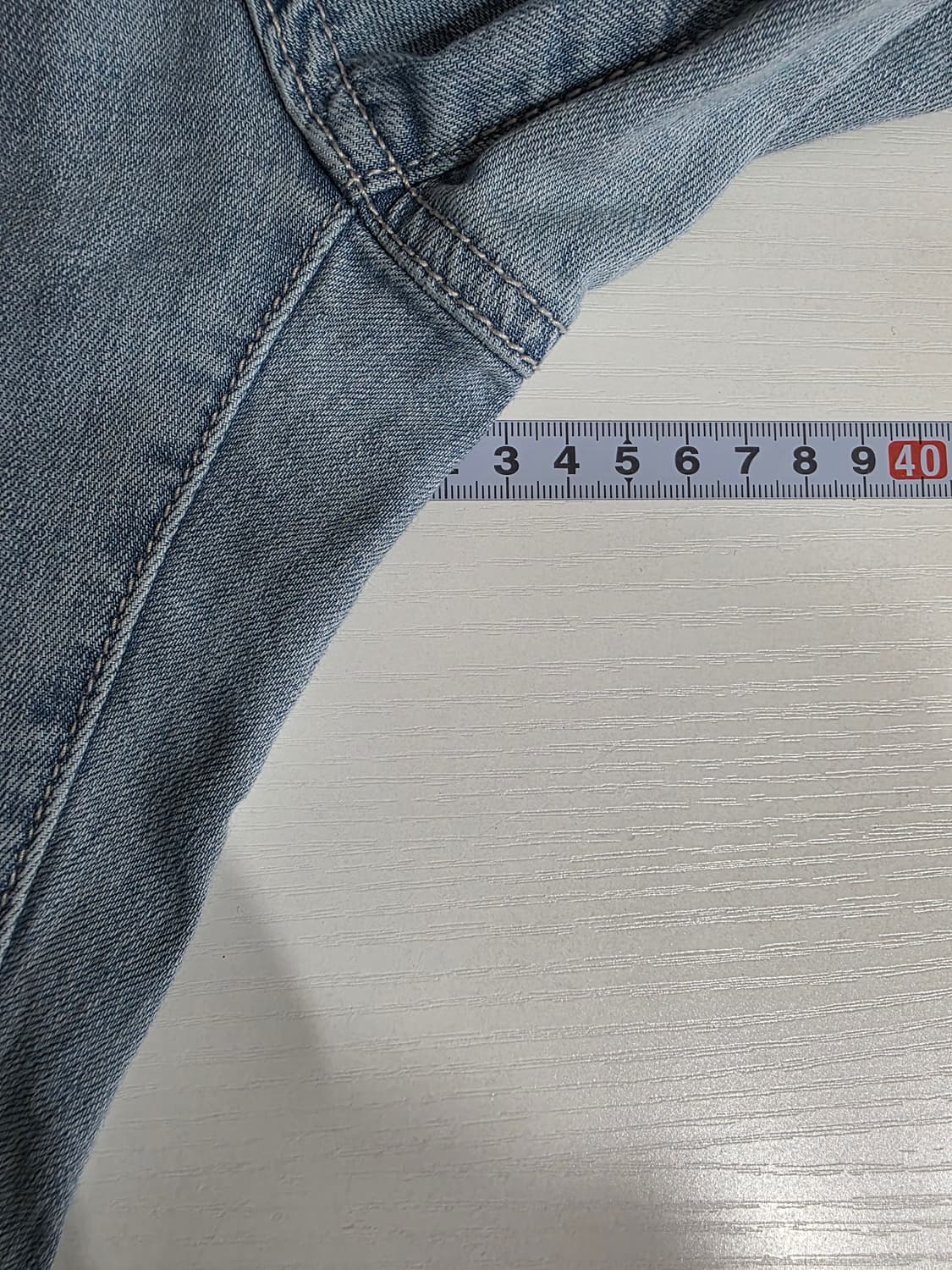 게스 라이트블루 스키니핏 청바지 31 상품이미지5