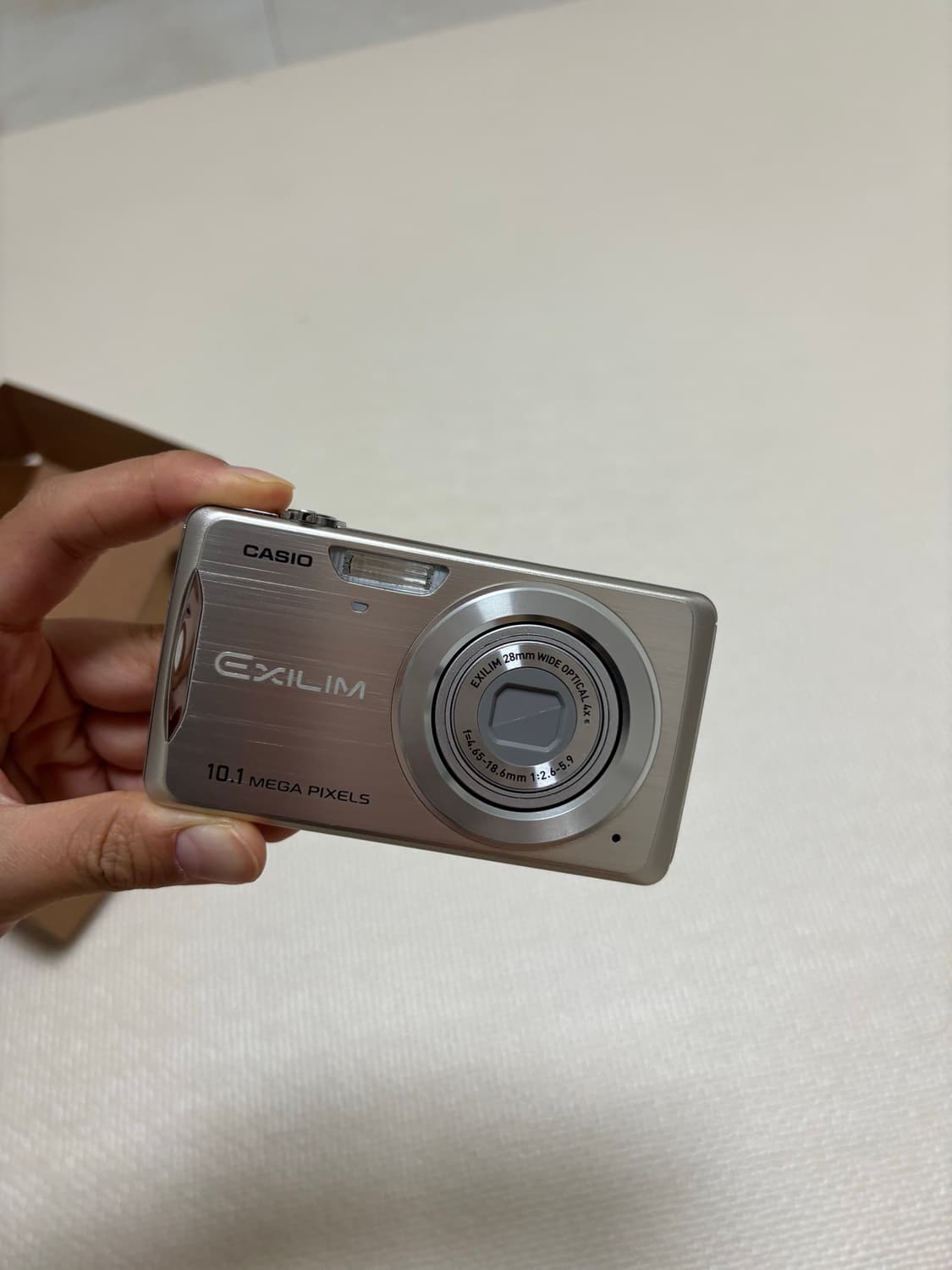 카시오 엑슬림 z270 샴페인 골드 빈티지 디카 상품이미지2