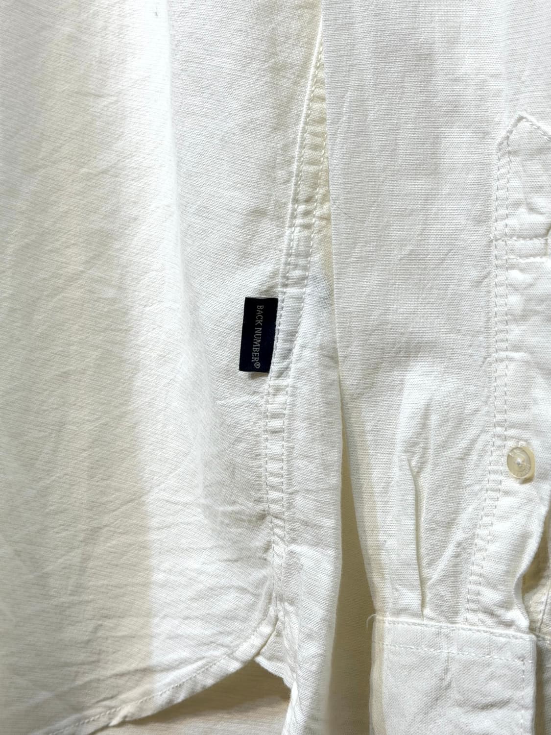 BACK NUMBER 와시 데님 셔츠 상품이미지5