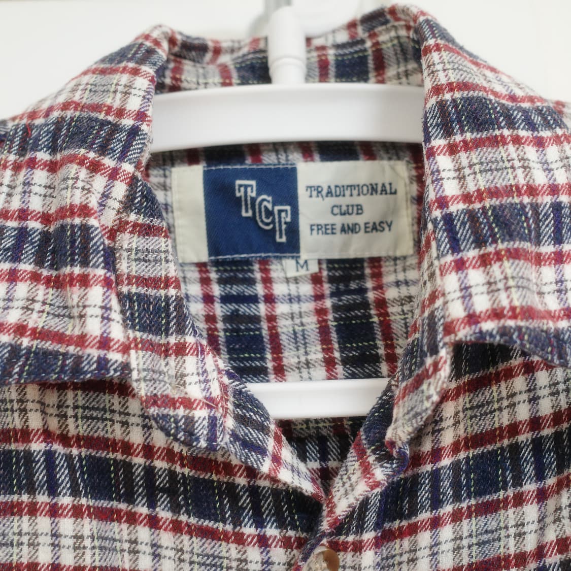 빈티지 체크셔츠 판매합니다 상품이미지3