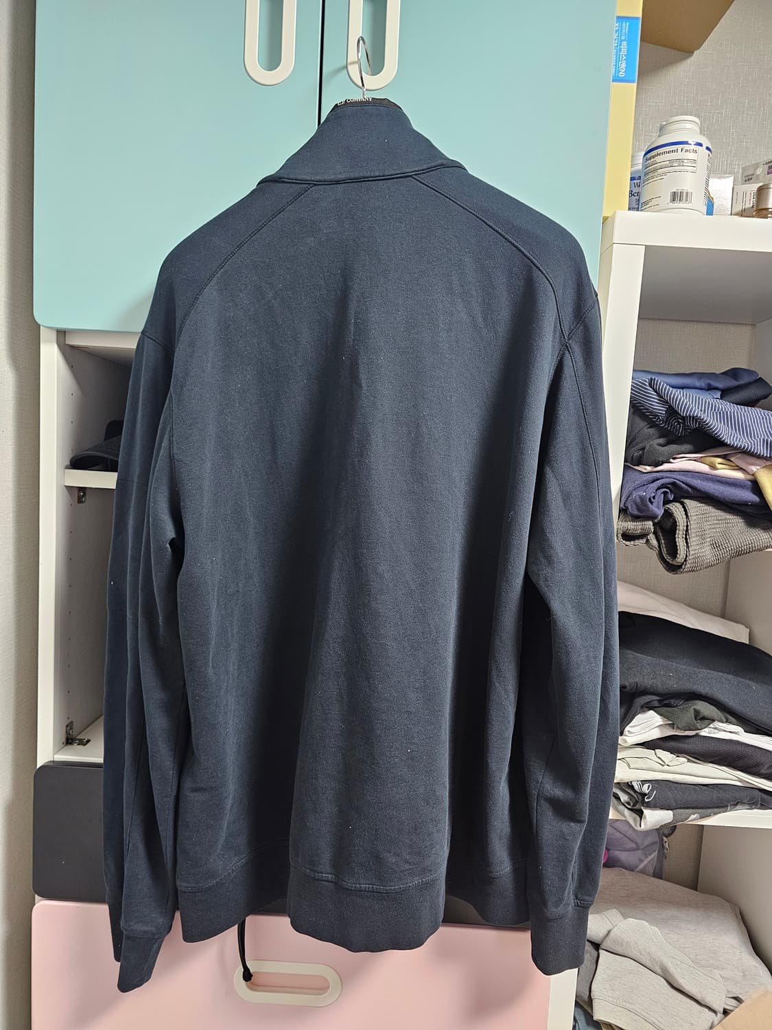 씨피 CP컴퍼니 블랙 집업 자켓 XL 팔아요 정품 상품이미지6