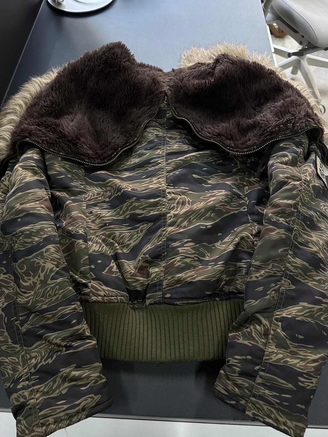 히스테릭글래머 타이거카모 N2b 패딩자켓 상품이미지6