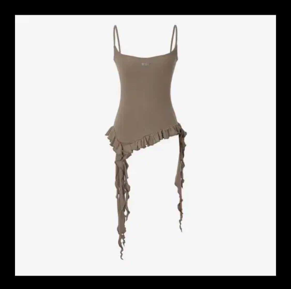 카키포인트 슬리브리스 브라운 레이어드 상품이미지3