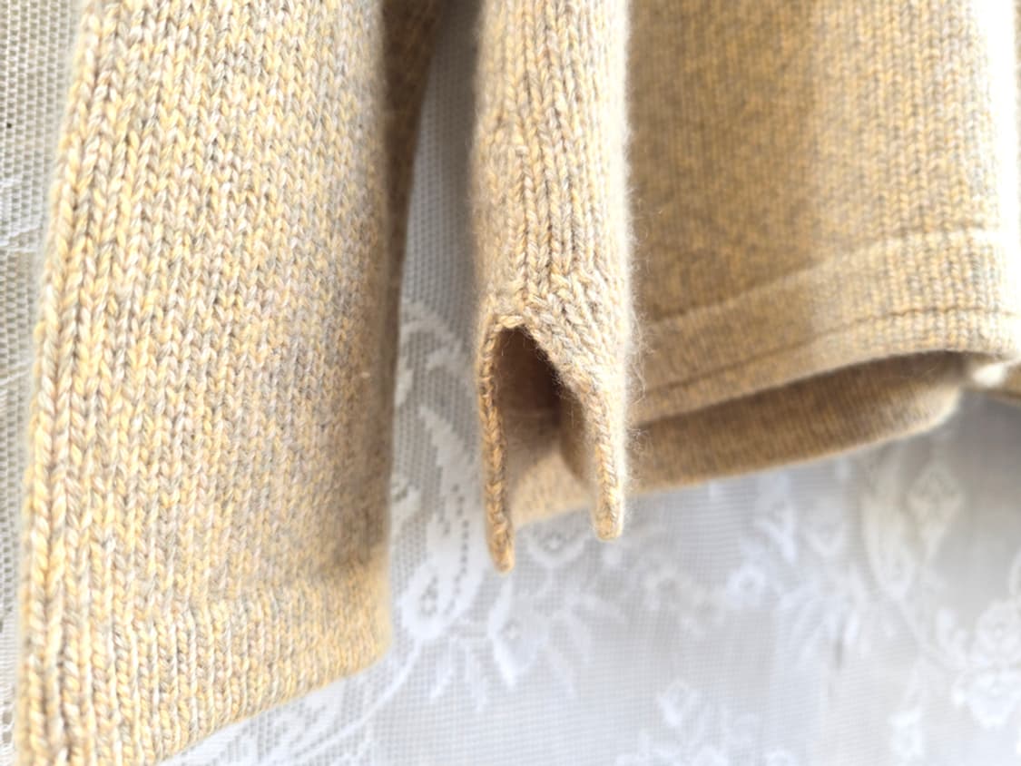 캐시미어 100% 니트 버튼 자켓 상품이미지6