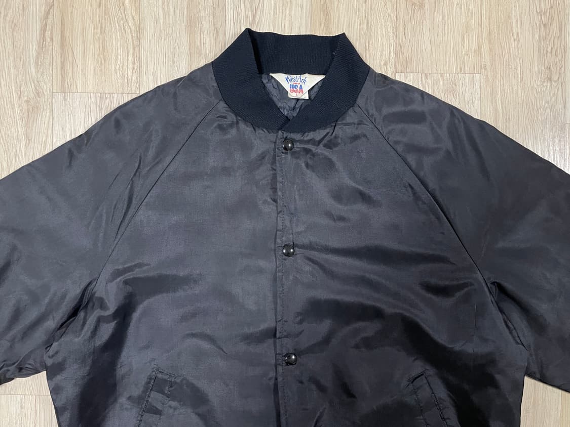 105) 80's 웨스트아크 DARE 올블랙 바시티(미국제) 상품이미지6