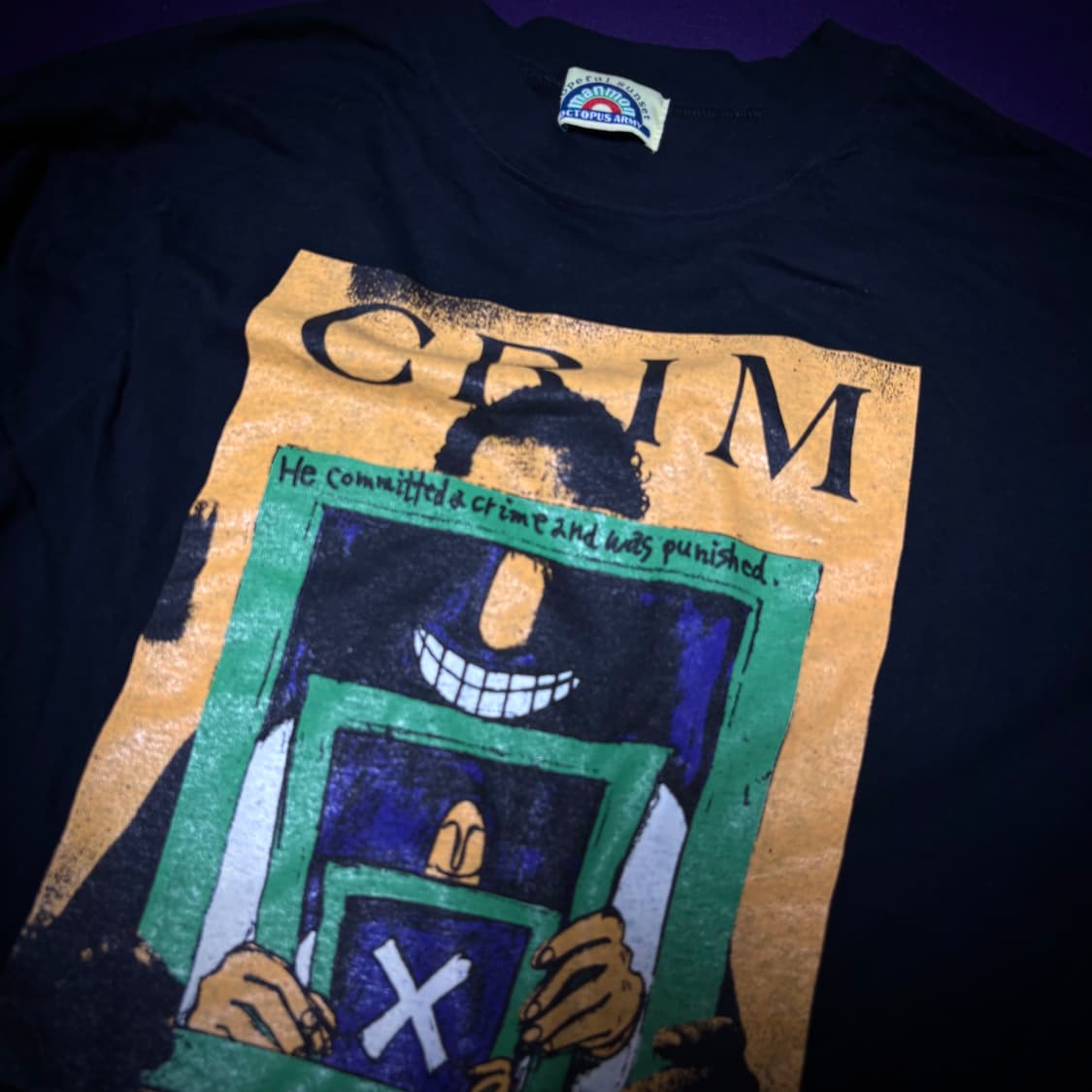 90s Octopus Army Graphic Tee 상품이미지1