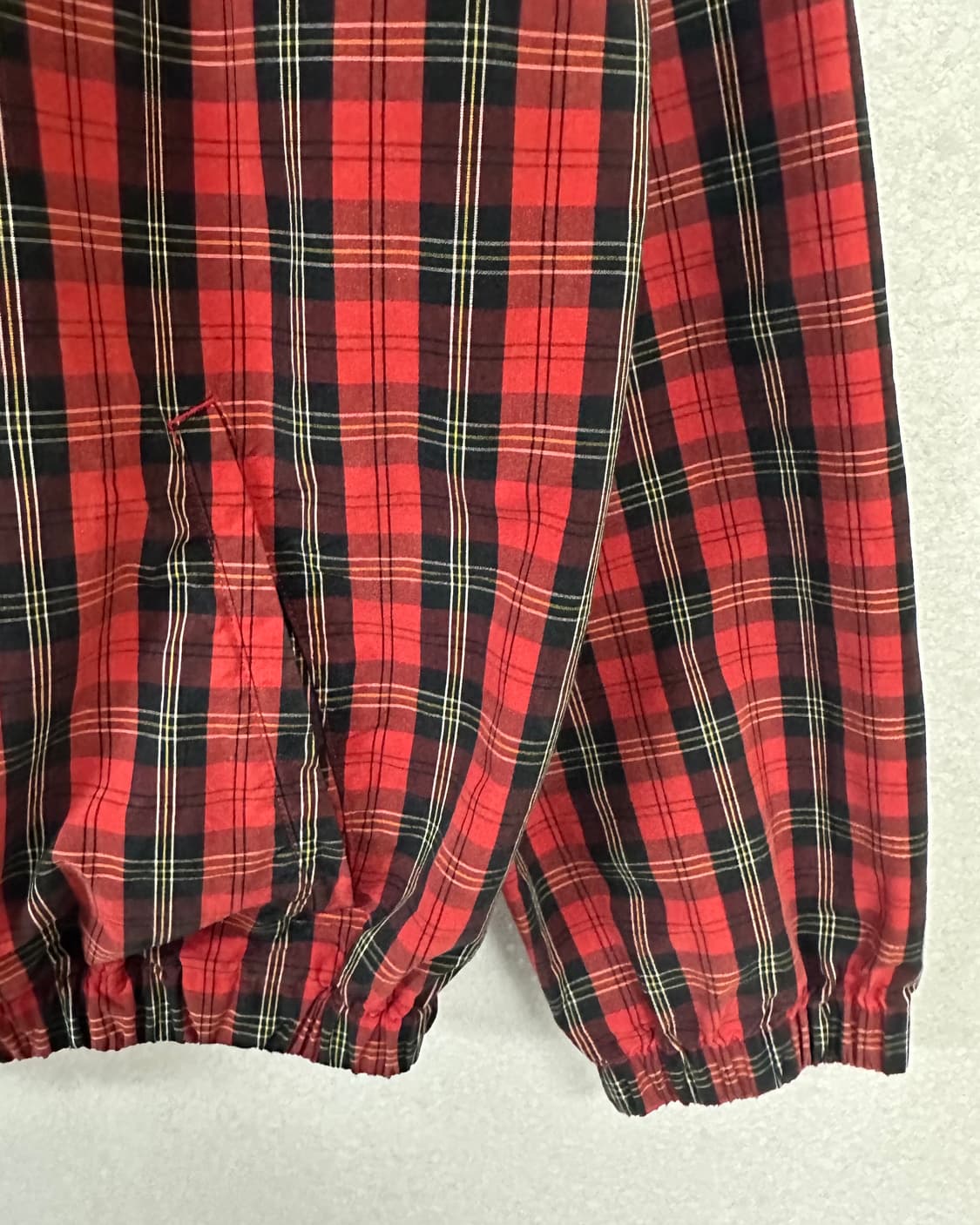 (105)90'S 폴로 랄프로렌 체크 블루종-M2167 상품이미지4