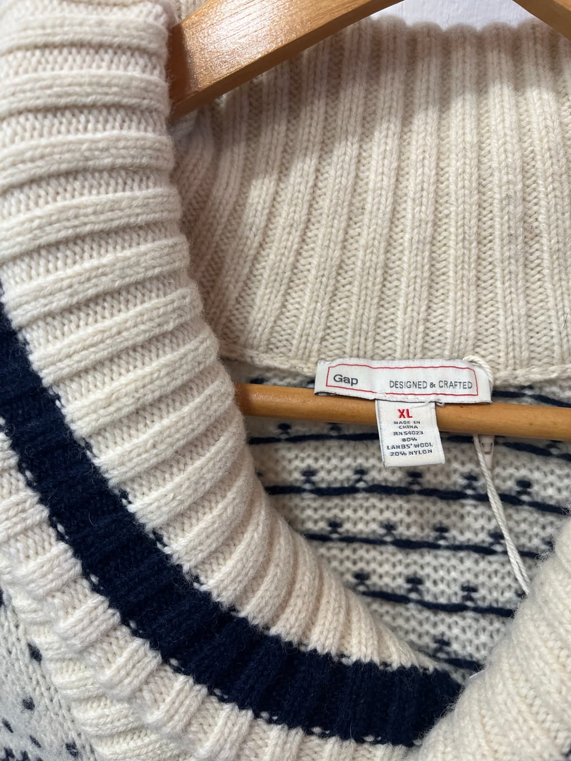 갭 노르딕 숄카라 울니트 상품이미지3