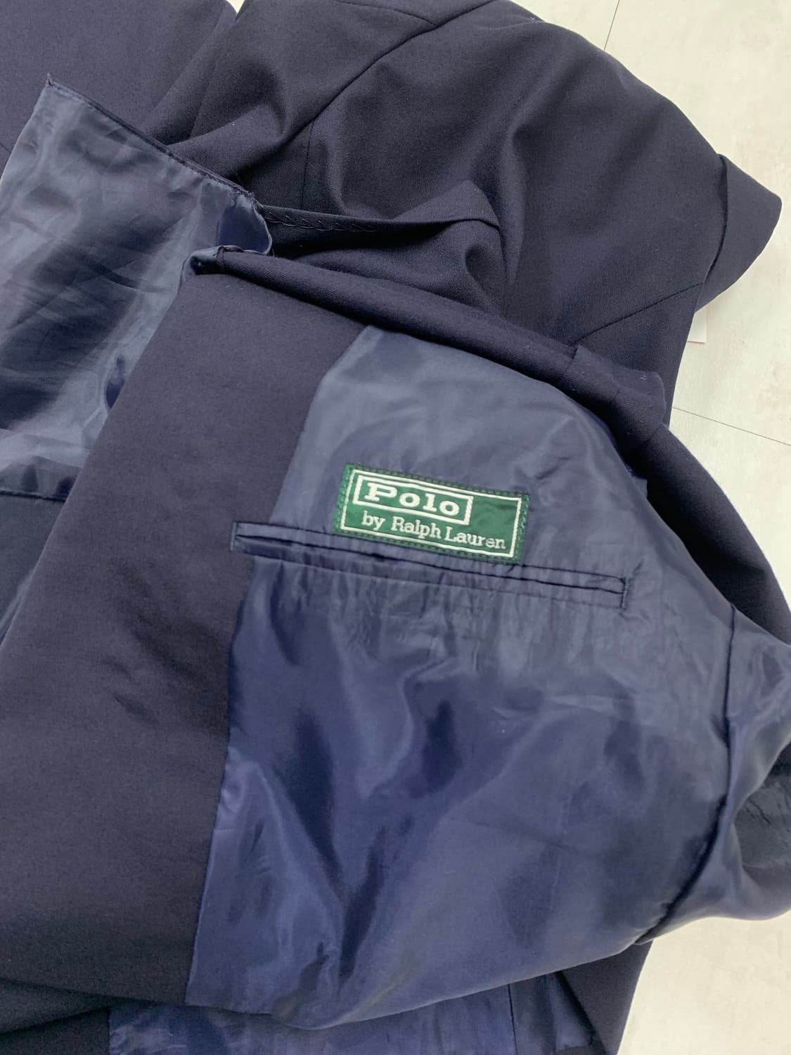 폴로 랄프로렌 네이비 투버튼 블레이저 #324 상품이미지5