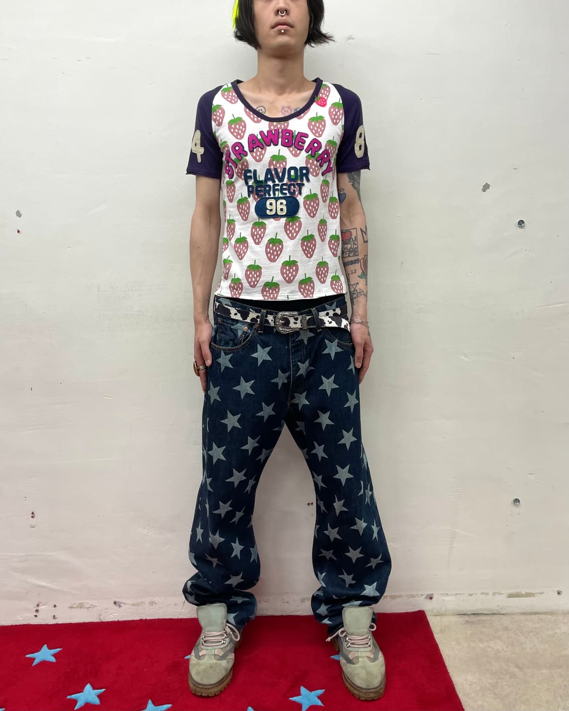 Rough Strawberry 84,85 T-shirt 상품이미지6