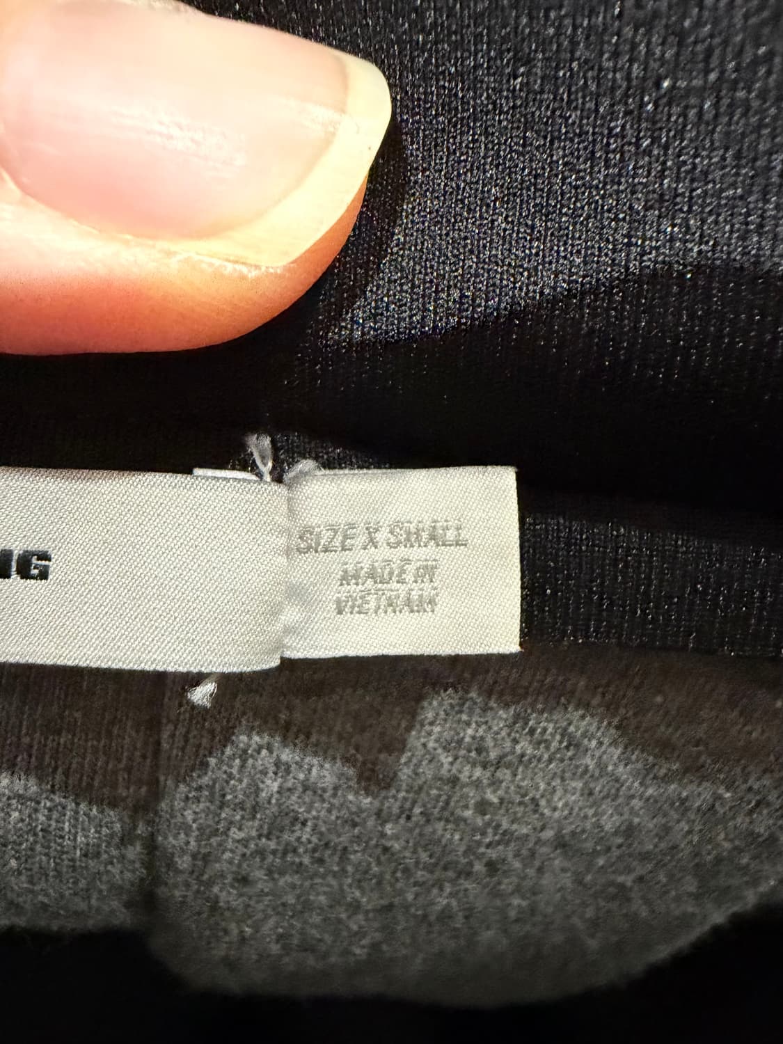 알렉산더왕 블랙 네오플렌 미니스커트 상품이미지7