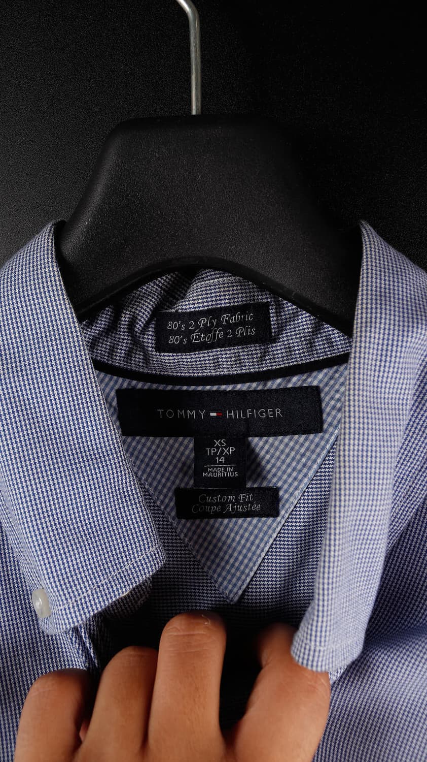 타미힐피거 깅엄셔츠 상품이미지5