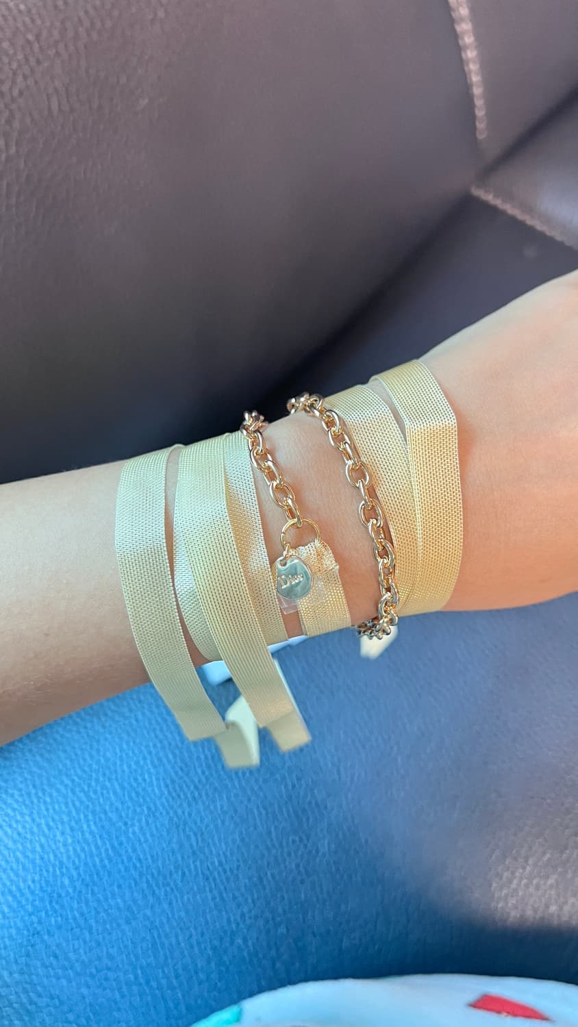 디올 뷰티 체인 팔찌/초커 목걸이/헤어밴드 상품이미지5