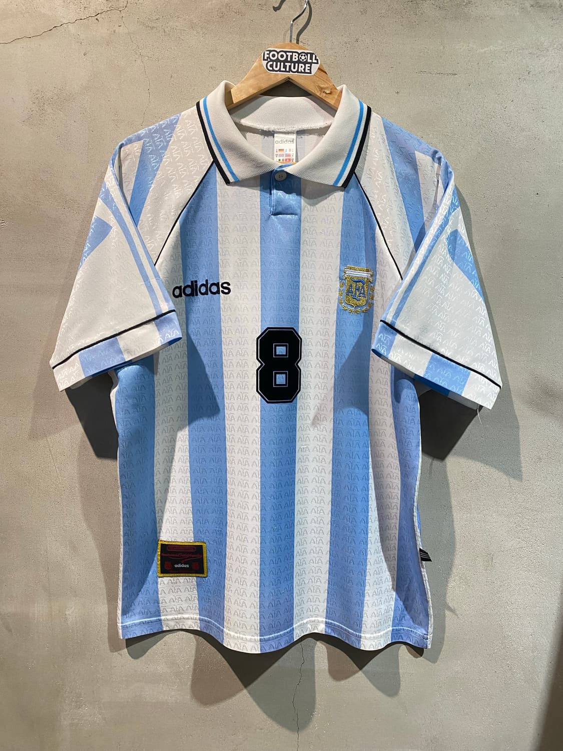 95-97 아르헨티나 국가대표 시메오네 홈 유니폼 상품이미지2