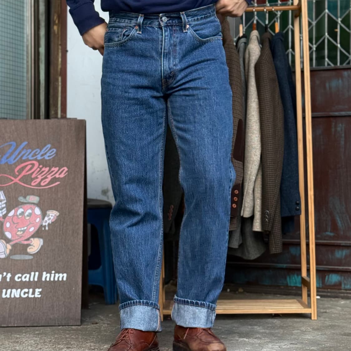 리바이스 프리미엄 550 릴렉스핏 데님 팬츠 32 상품이미지7