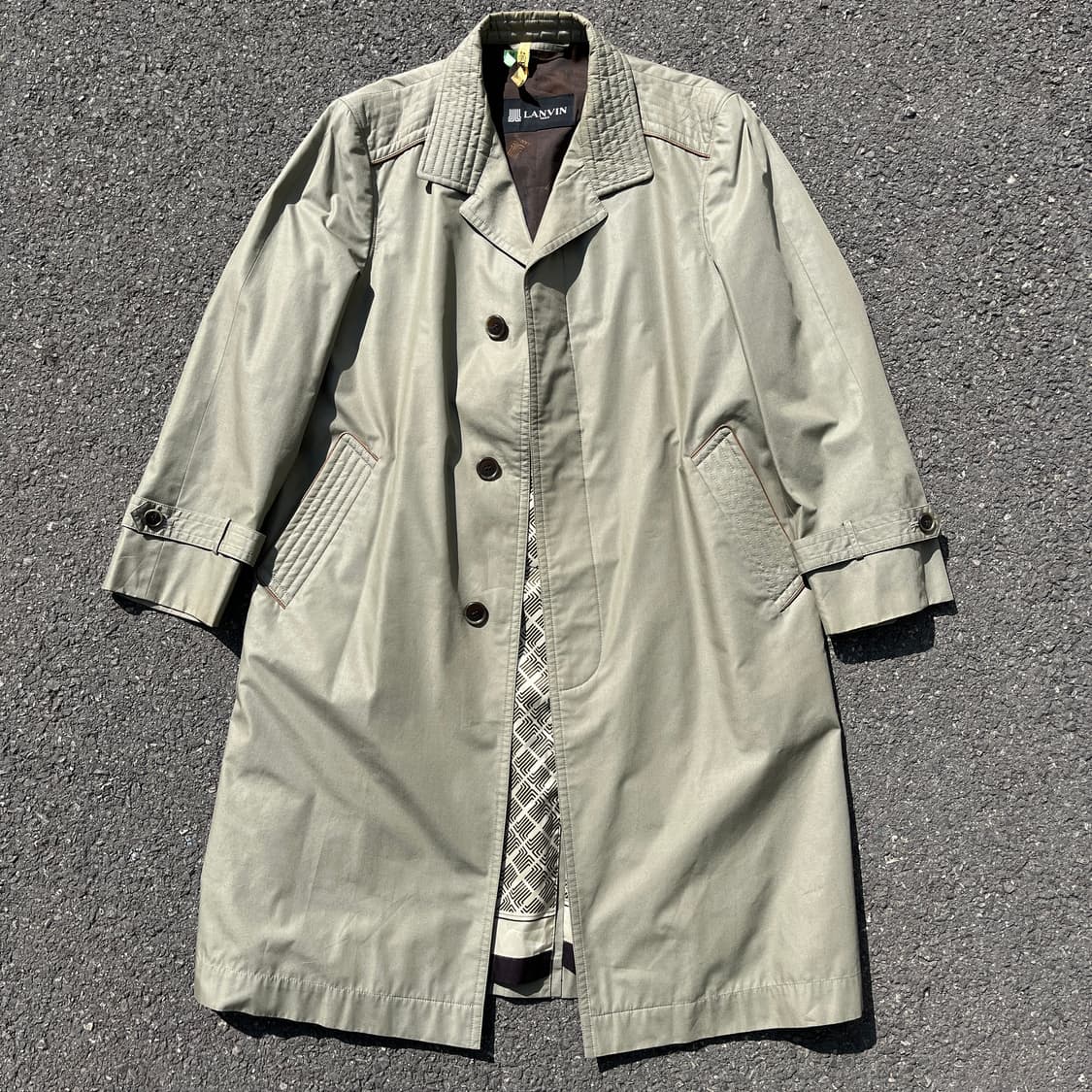 LANVIN 90's trench coat 상품이미지2