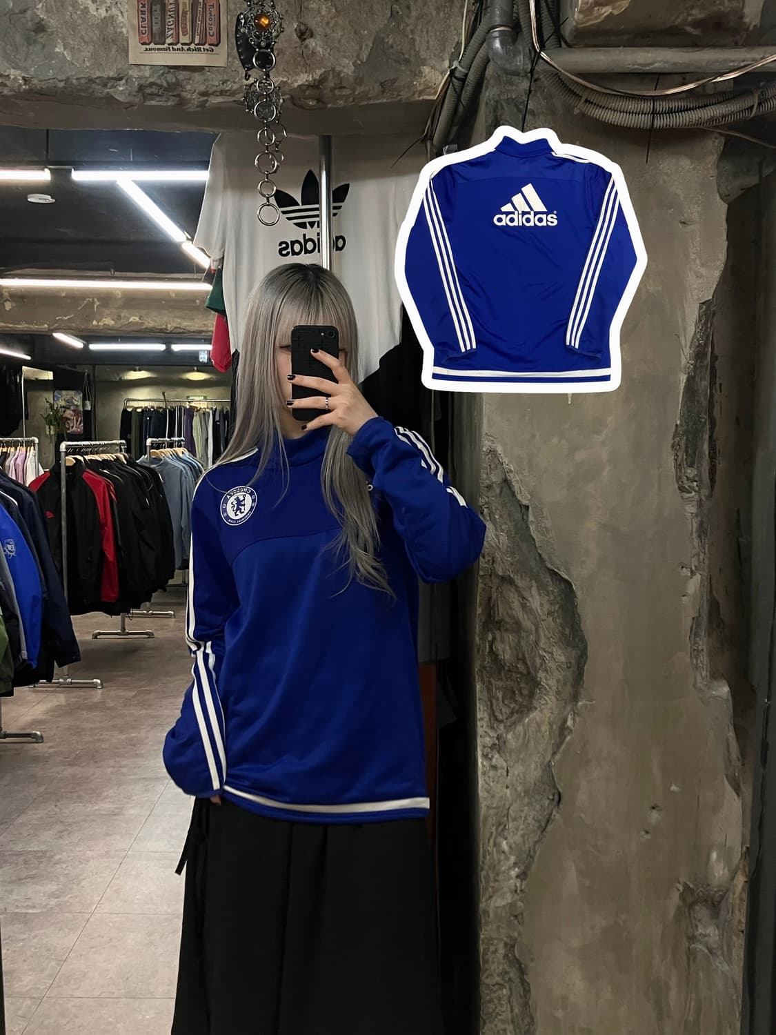 아디다스 첼시 축구 유니폼 져지 슬리브 블루 100 #csz2804 상품이미지1