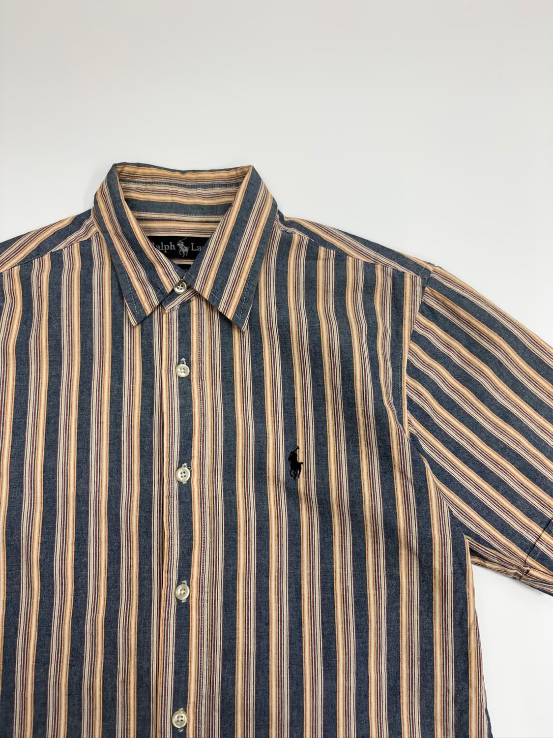 Polo Ralph Lauren 폴로 랄프 로렌 스트라이프 반팔 셔츠 상품이미지2