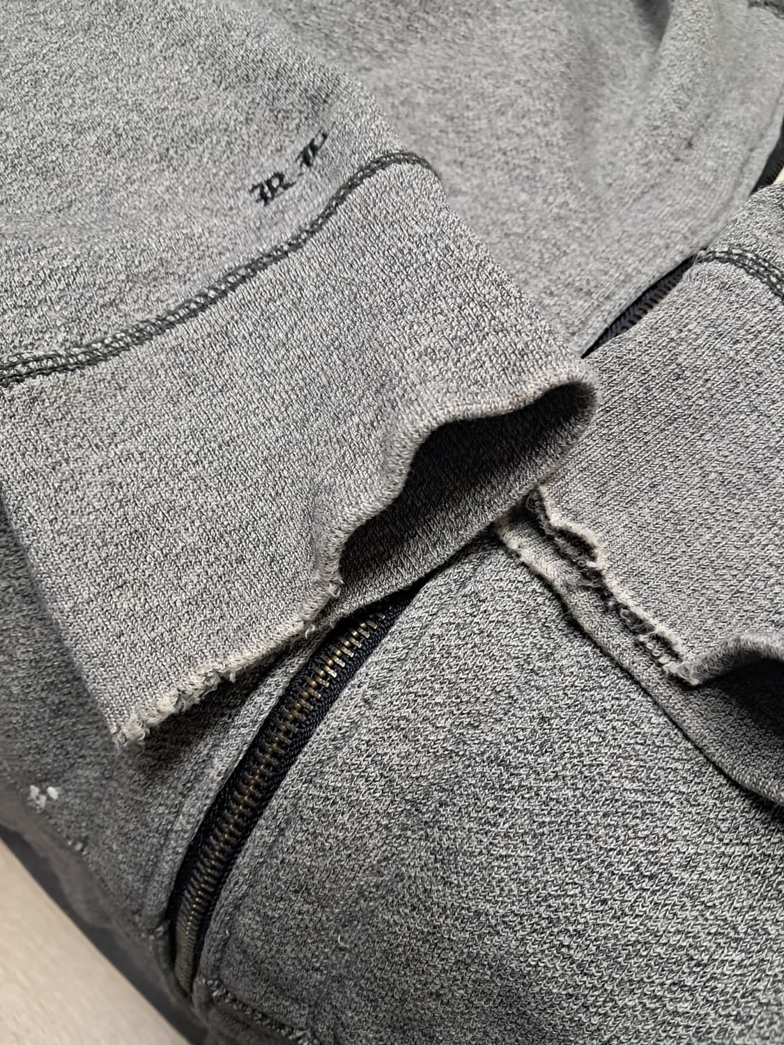 폴로랄프로렌  와플 페인팅후드집업 상품이미지6