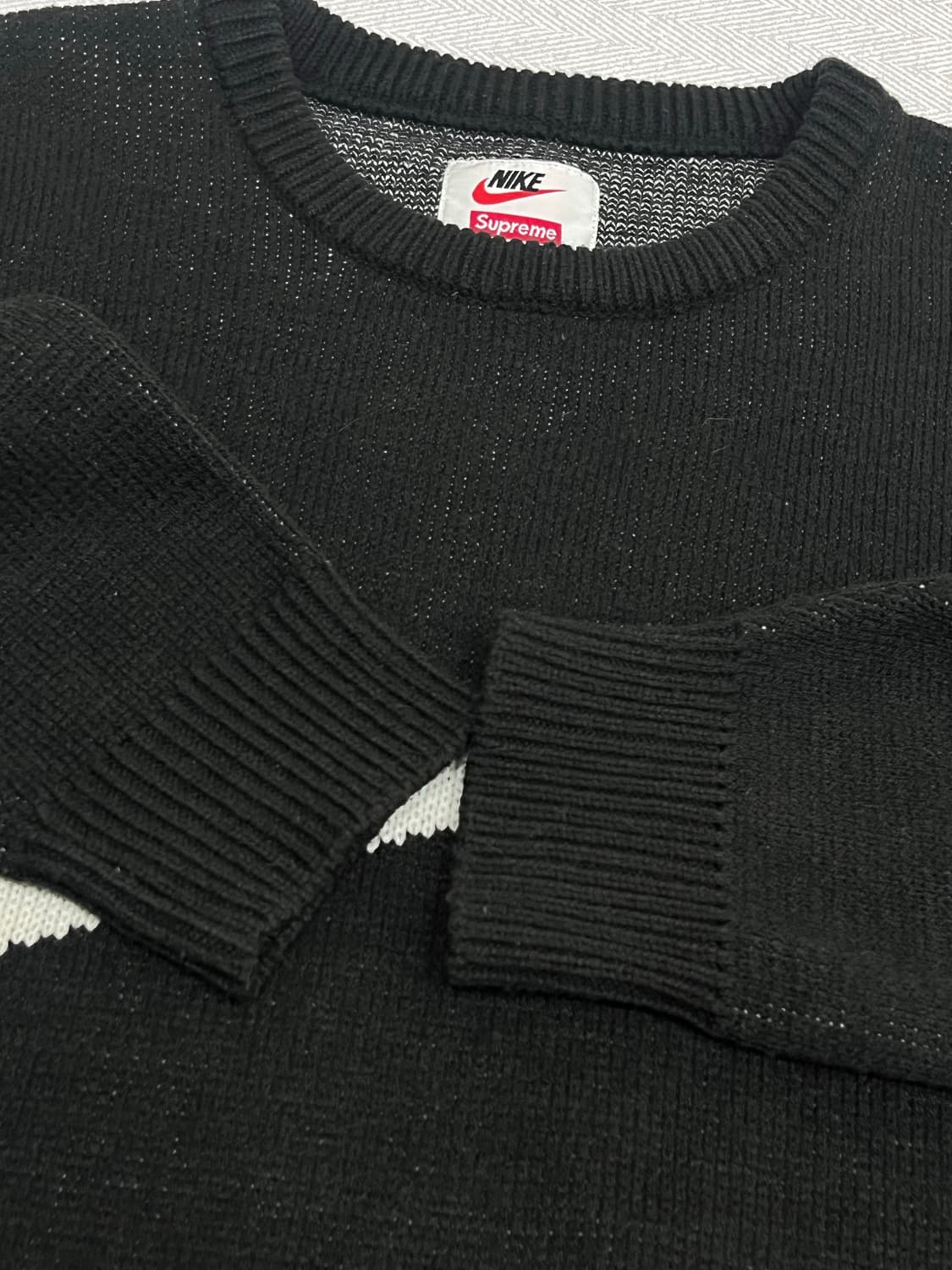 슈프림 나이키 스우시 스웨터 니트 남성 L 상품이미지9
