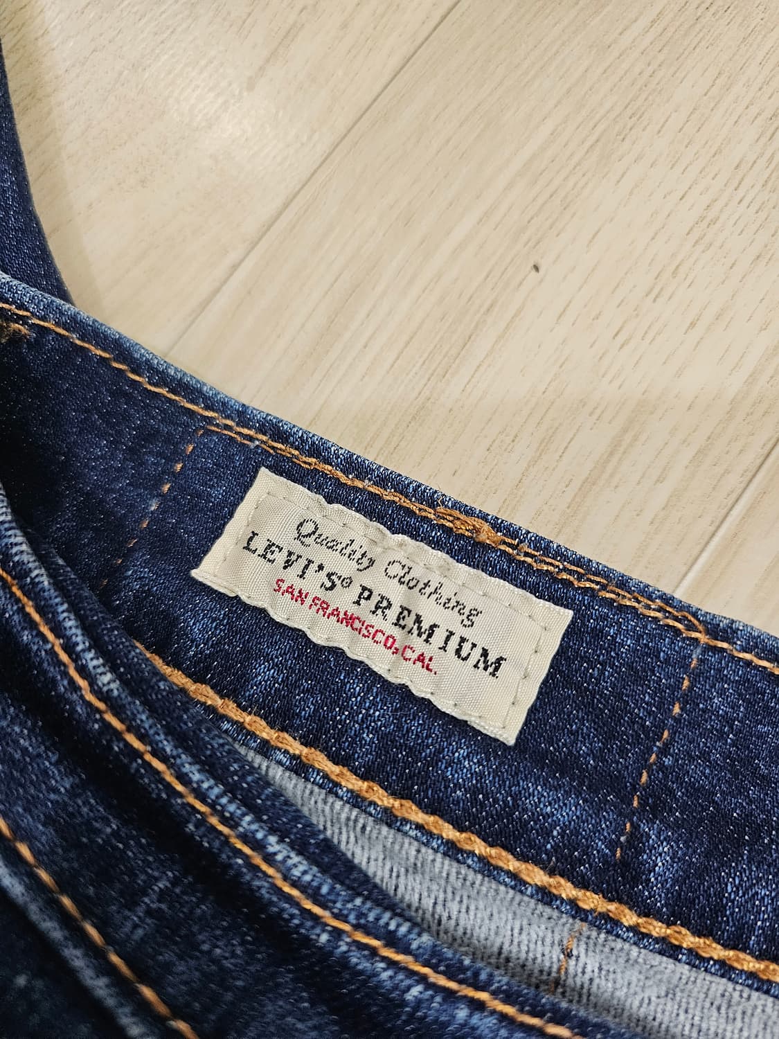 [36] 리바이스 511 다크 워시 데님 팬츠 상품이미지6