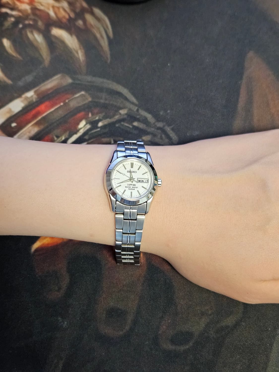 [A급] 세이코 사파이어 글라스 데이데이트 (여성용) 상품이미지6