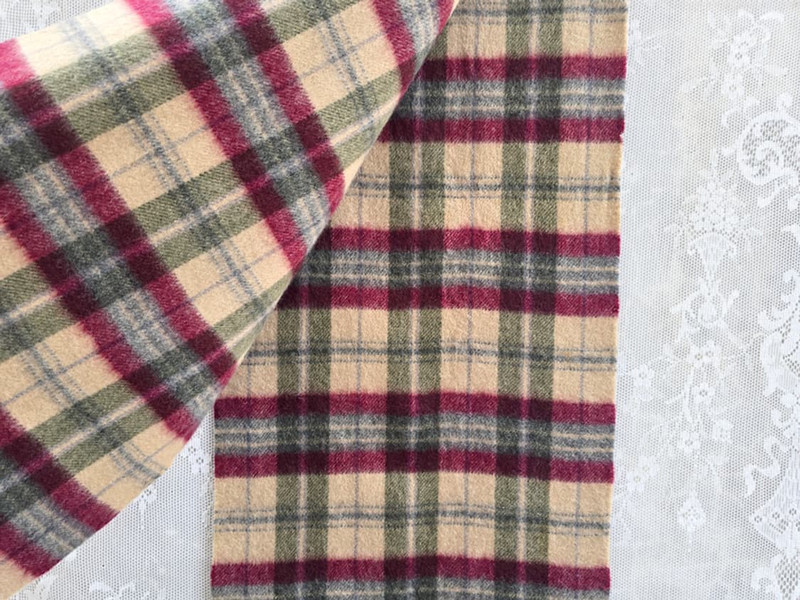 캐시미어 100% 체크 머플러 상품이미지3