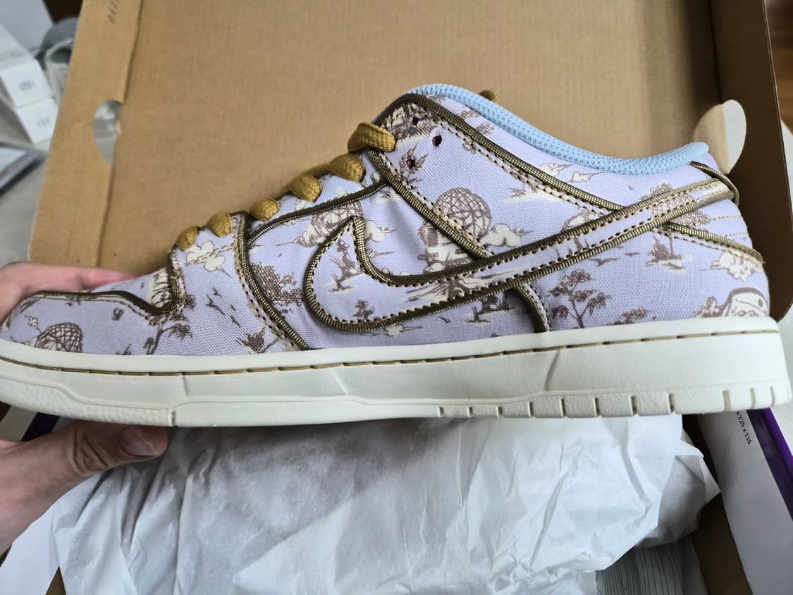 나이키sb 덩크 로우 프리미엄 트왈 290사이즈 박스풀 상품이미지3