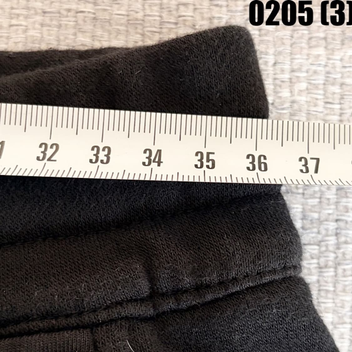 [XS] 리복 WOR 플리스 블랙 트레이닝 조거 팬츠 0205(3) 상품이미지5