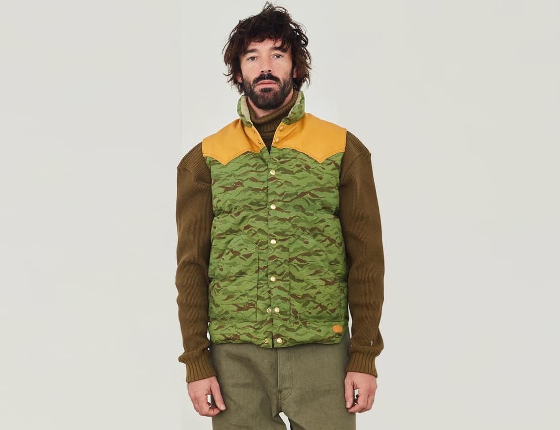 나이젤 카본 x 로키 마운틴 페더베드 패딩 베스트 / 카모 / 46(L) 상품이미지3