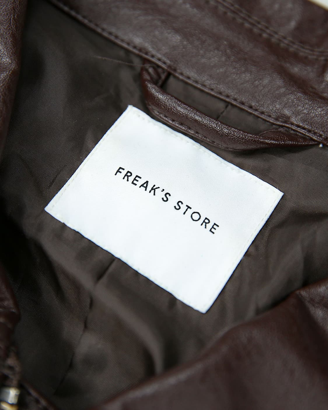 FREAK'S STORE Leather Blouson Jacket 상품이미지10