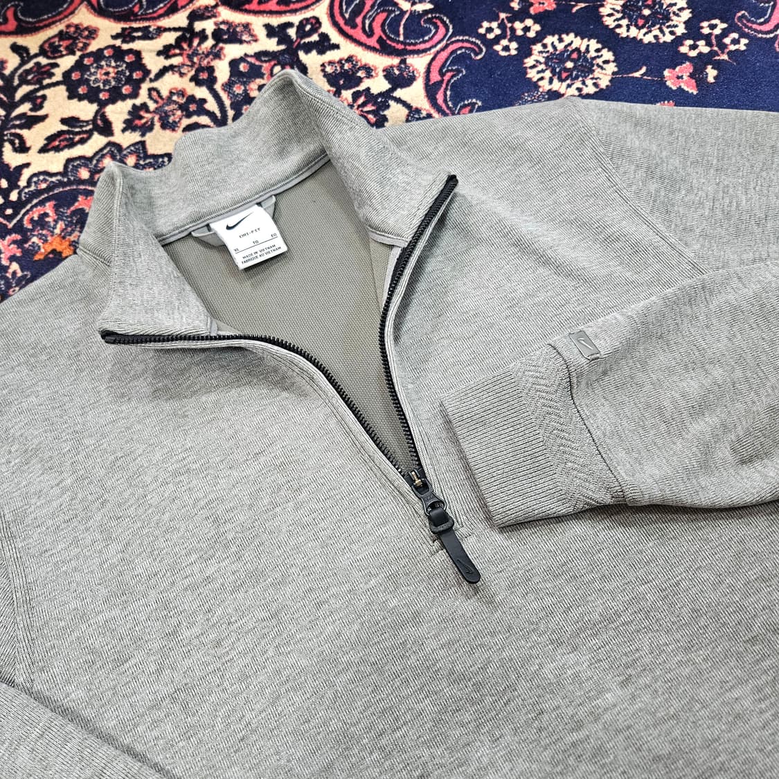 나이키(Nike) 드라이핏 니트 하프집업 XL size(100-105) 상품이미지5