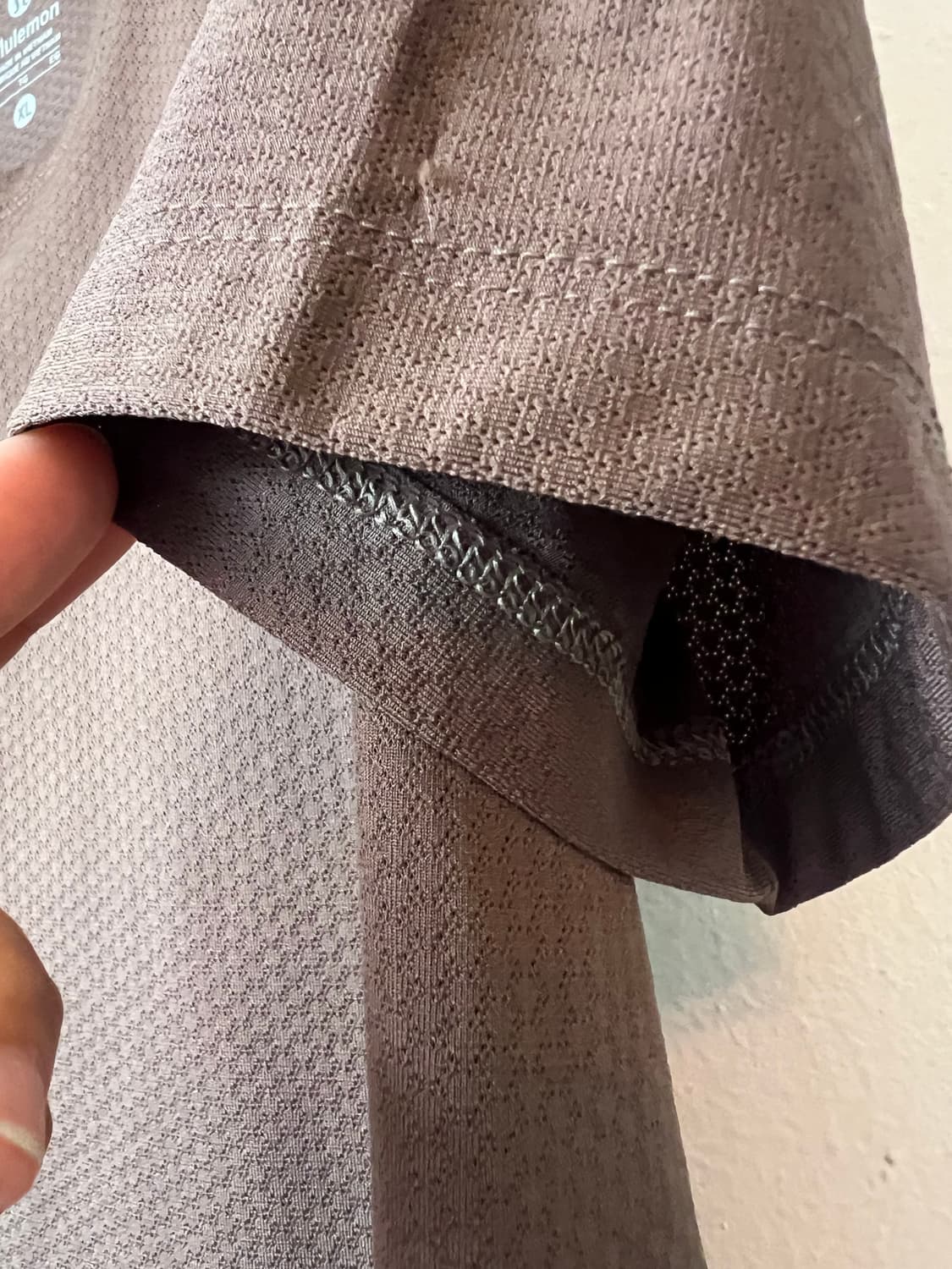 룰루레몬 여성 브라운 기능성반팔티셔츠 러닝반팔티셔츠 상품이미지4