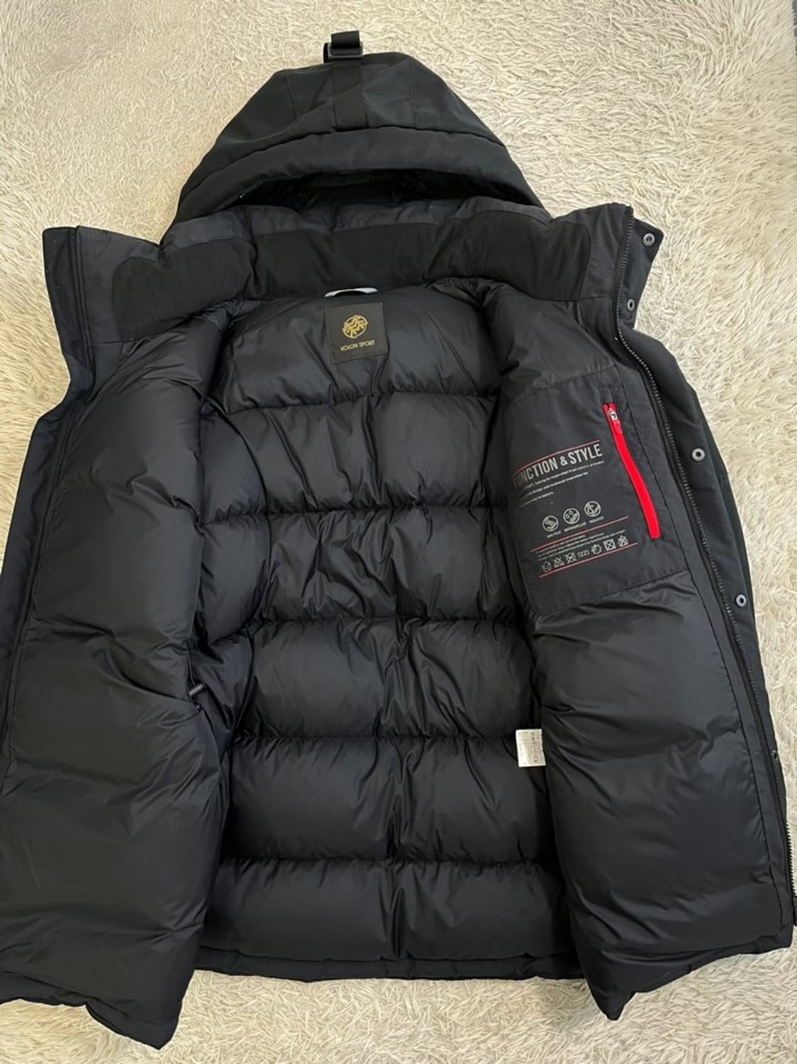 코오롱스포츠 고어 윈드스토퍼 패딩/#336 상품이미지4