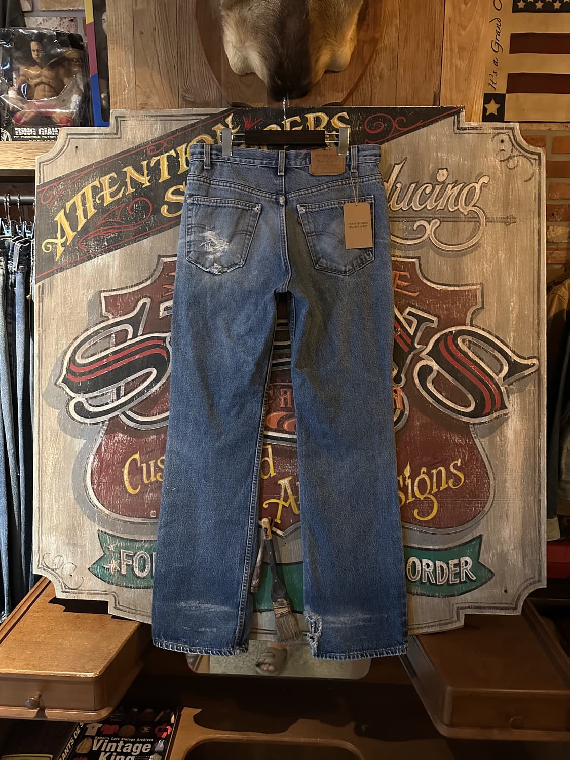 90s USA Vintage Levis 517 Denim Pants 상품이미지7