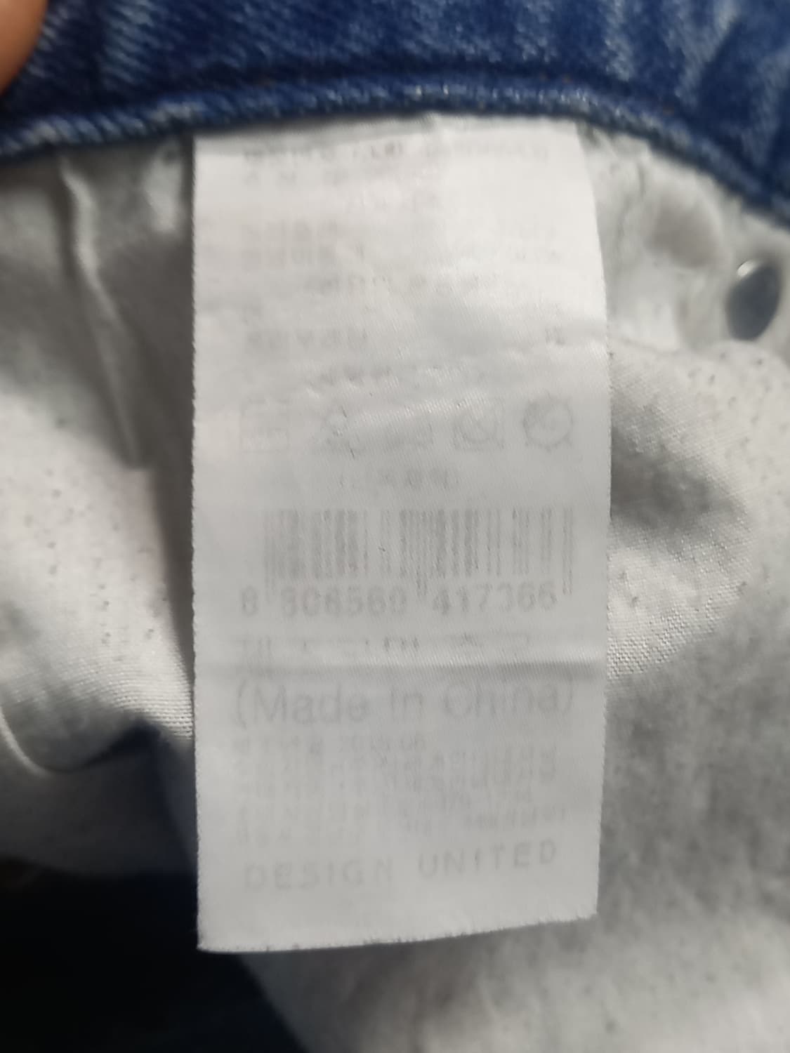 31 DESIGN UNITED 데미지워싱 스판 슬림일자진 31-518 상품이미지8
