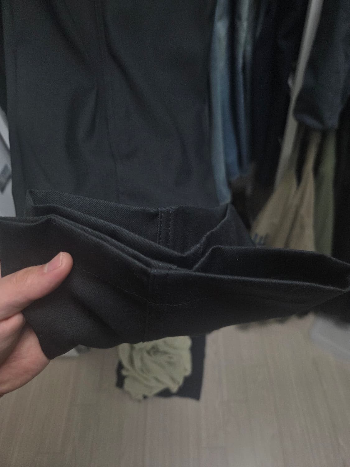 어나더오피스 산티아고 슬랙스 스탠다드 차콜 00 상품이미지7