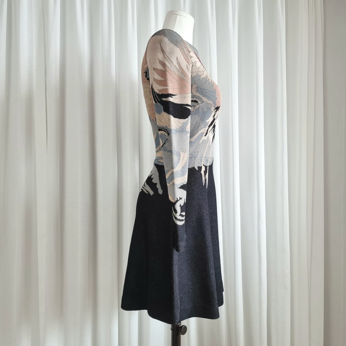 VALENTINO 발렌티노 금사디자인 니트 원피스 (44-55) 새옷수준 상품이미지2