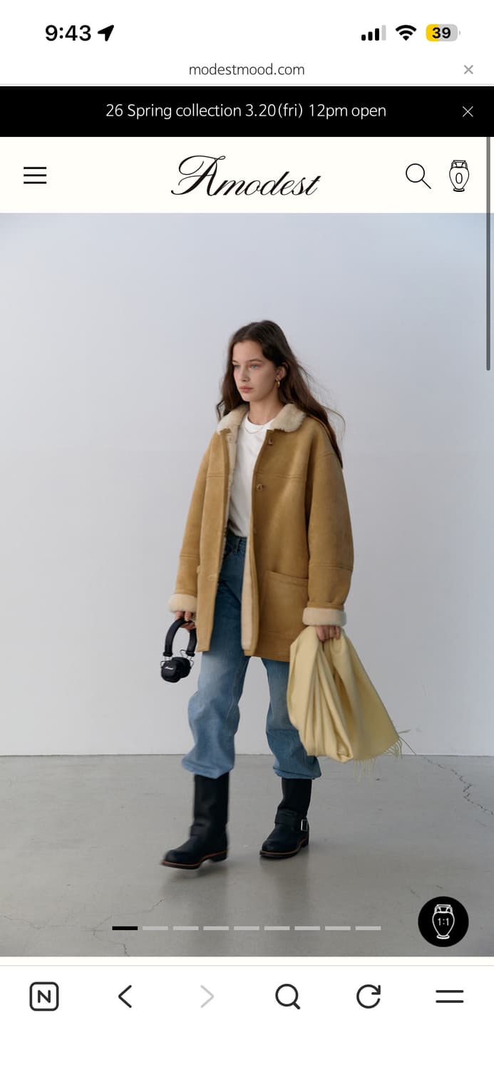 모데스트무드 런던무스탕 상품이미지1