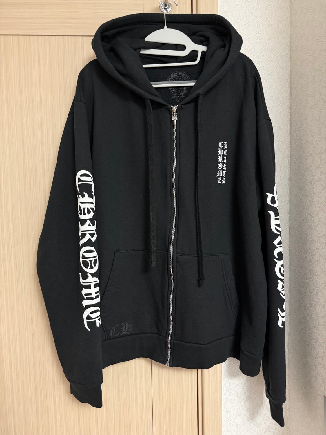 크롬하츠 버티컬 후드집업 L 상품이미지1