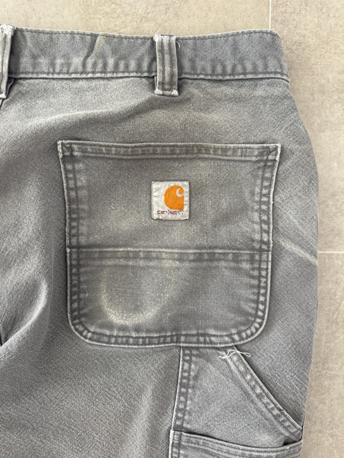 칼하트 릴렉스드 핏 워크 팬츠 (그라벨색상(Gravel)) 상품이미지6