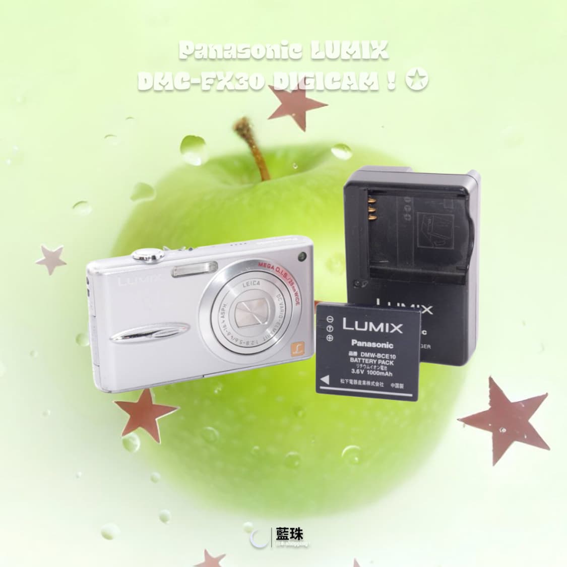 파나소닉 루믹스 DMC-FX30 빈티지 레트로 디카 화이트 상품이미지5