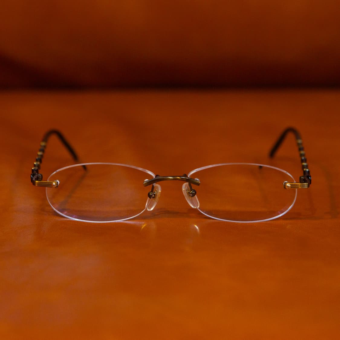 구찌 메탈 디테일 라운드 안경 상품이미지2