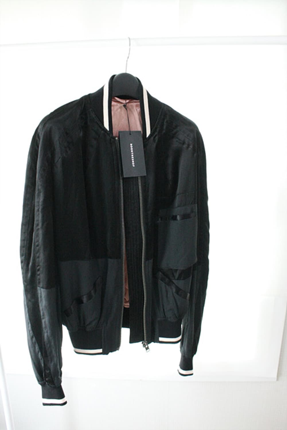 Haider ackermann 하이더아커만 블랙 봄버 블루종 새제품 상품이미지7