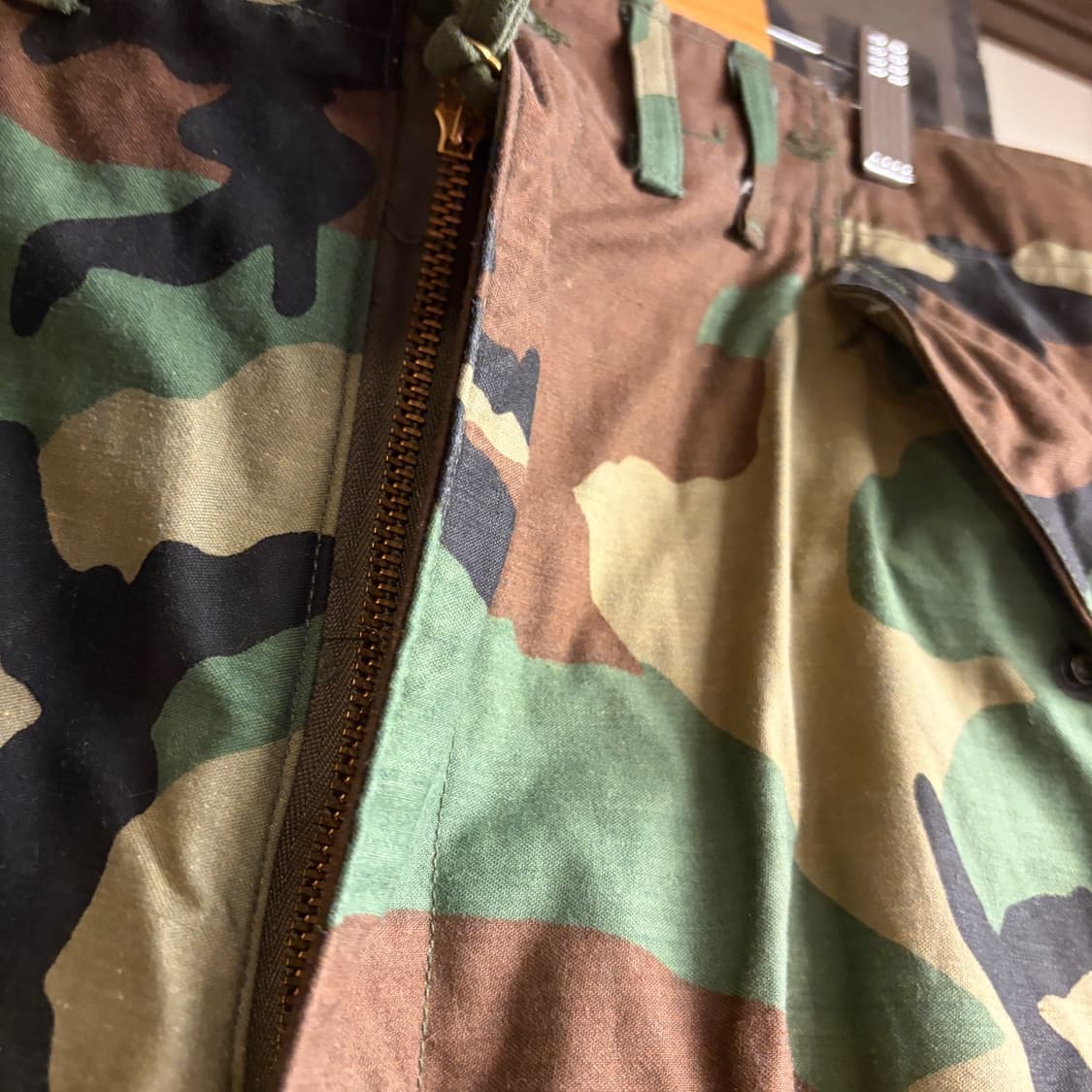 미군 오리지널 M65 필드팬츠 우드랜드 Large-Long Size 상품이미지4