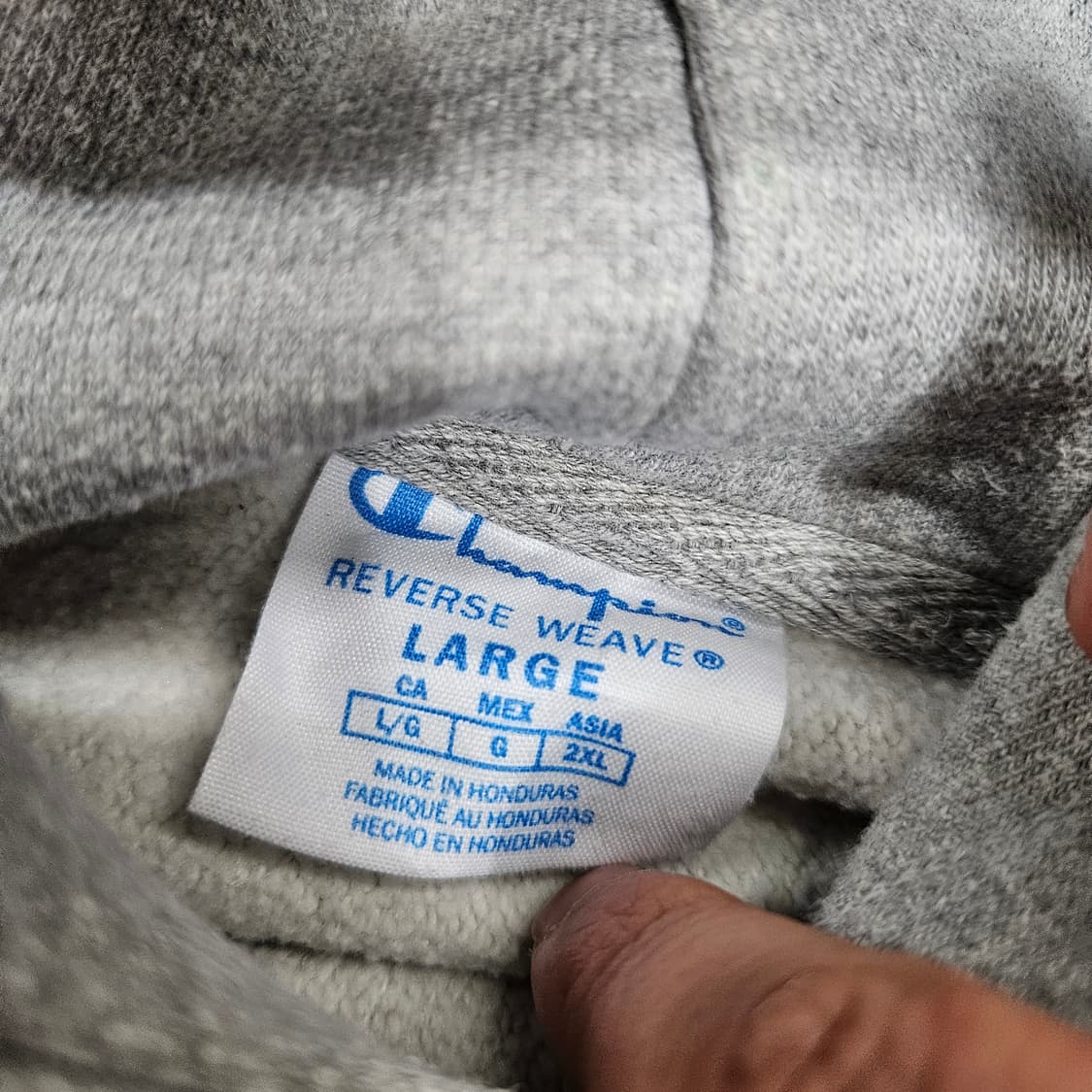 챔피온 리버스위브 후드티 L 상품이미지4