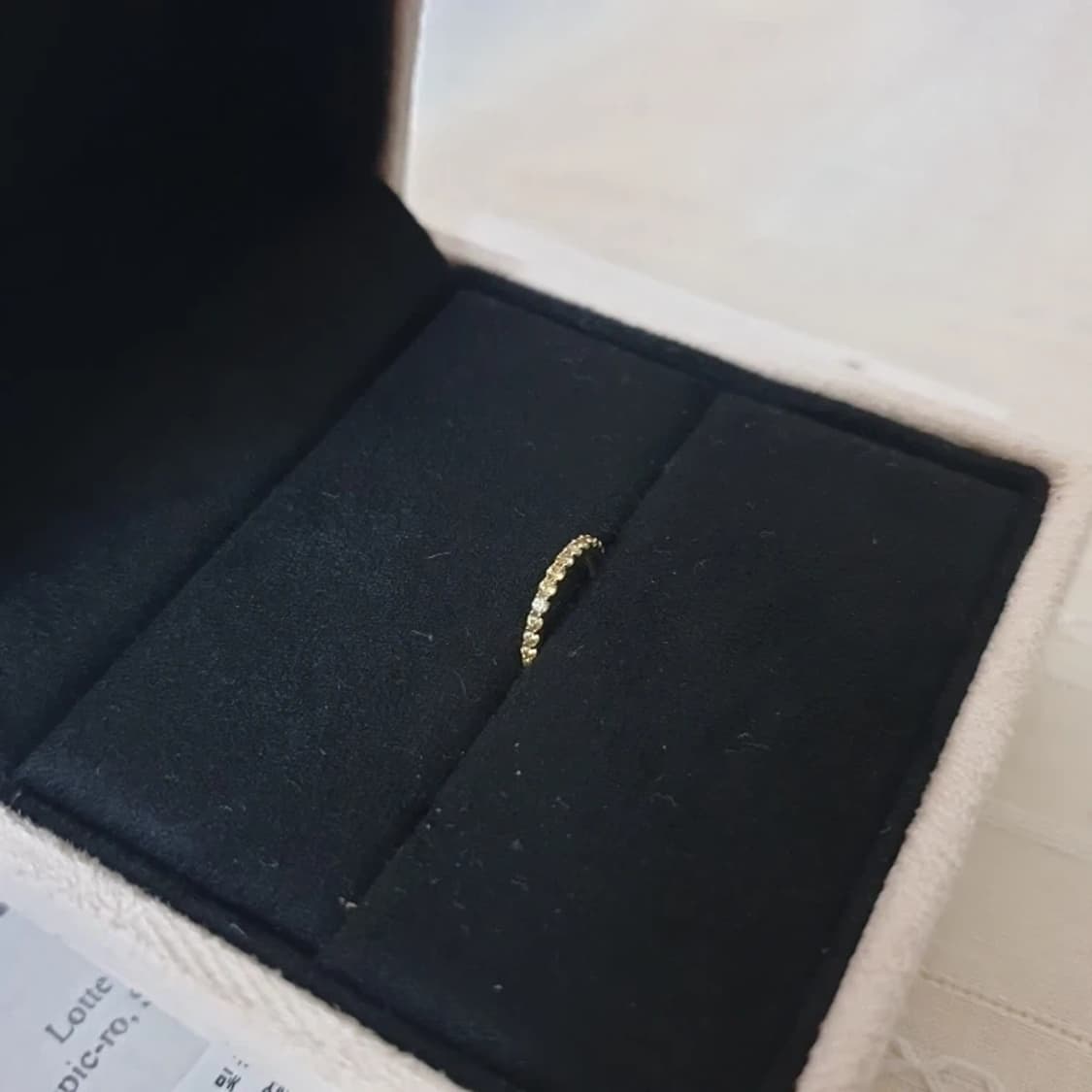 디디에두보 14K골드 옐로우사파이어 이어커프 한쪽 귀걸이 상품이미지3