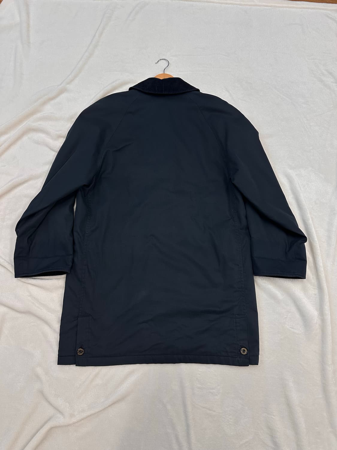 (M)버버리 코듀로이 라이닝 빈티지 헌팅 자켓 네이비 상품이미지8